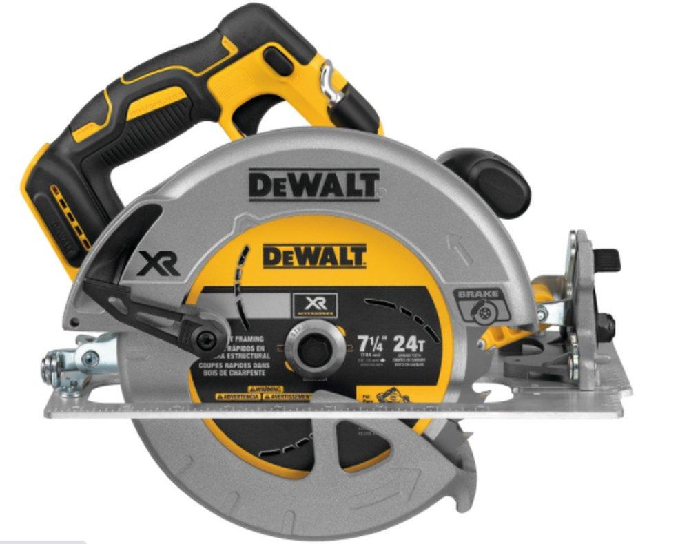 DEWALT 20V Cordless Circular Saw Tool Only 