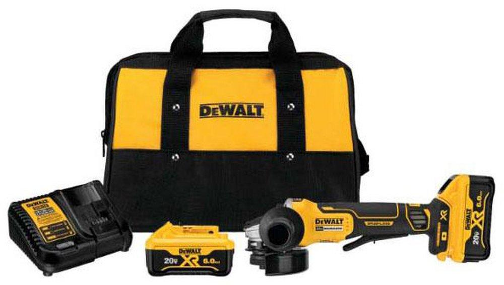 DEWALT Yellow/Black 20V MAX BRUSHLESS CUT OFF TOOL KIT 