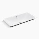 KOHLER White Dual Mount Vessel 