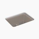 24-1/2 x 18-5/16 in. No Hole Composite Single Bowl Undermount Kitchen Sink in Matte Toupe
