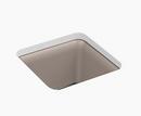 KOHLER Matte Toupe 15-1/2 x 15-1/2 in. Undermount Neoroc Bar Sink 