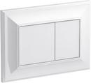 KOHLER White Flush Actuator Plate for K-18829-NA 2 x 4 in. In-Wall Tank and Carrier System 