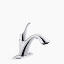 KOHLER Polished Chrome 4 gpm 3-Hole Deck Mount Laundry Sink Faucet with Single Lever Handle and Swivel Spout 