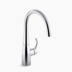 Single Handle Bar Faucet in Polished Chrome