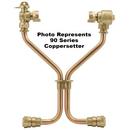 Ford Meter Box 3/4 in. MIP Union Swivel x Double Purpose Swivel Brass Water Service Meter Setter 
