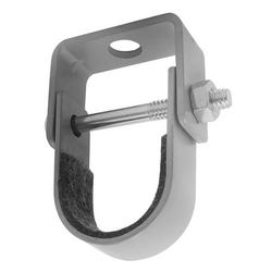 1-1/2 in. Zinc Epoxy Plated Felt Lined Clevis Hanger