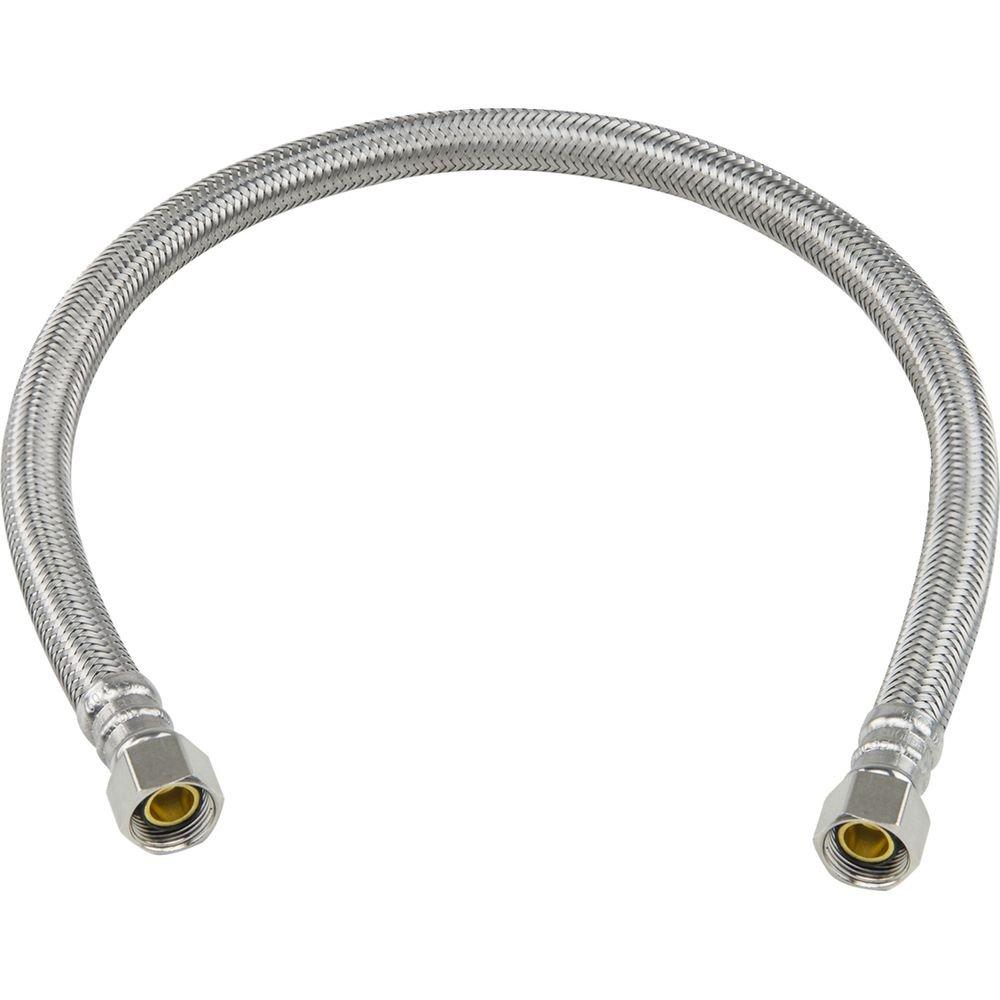 3/8 in. Compression x 3/8 in. Compression Braided Stainless Steel Dishwasher Connector 