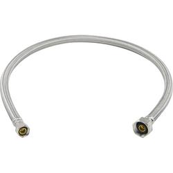 3/8 in. Compression x 1/2 in. FIP Braided Stainless Steel Faucet Connector