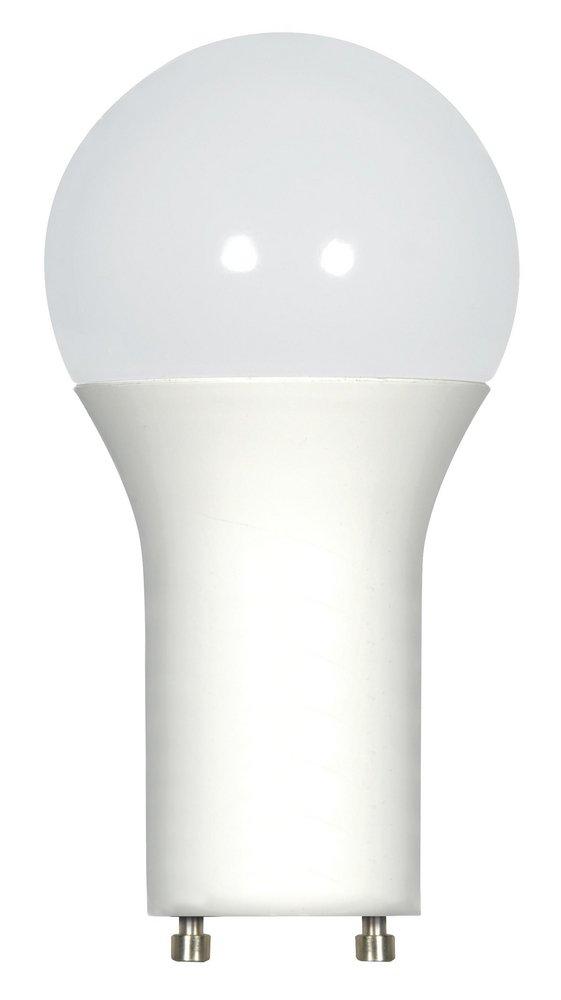 SATCO Frosted A19 Dimmable LED Light Bulb with GU24 Base 