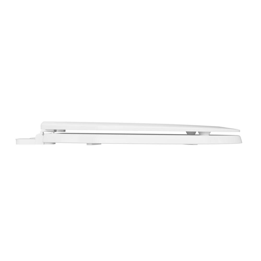 PROFLO&reg; White Elongated Toilet Seat 