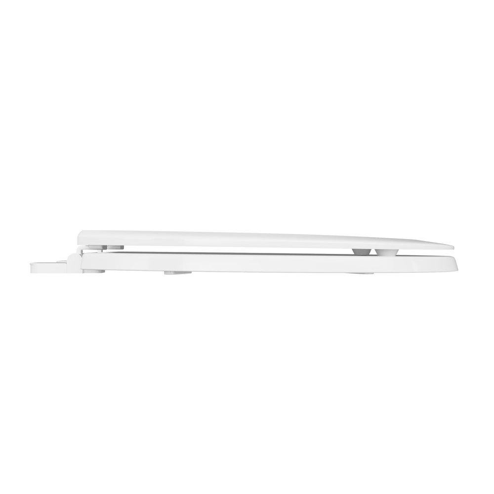 PROFLO® White Elongated Closed Front with Cover 