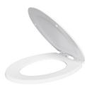 PROFLO® White Elongated Closed Front with Cover 