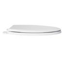 PROFLO&reg; White Elongated Toilet Seat 