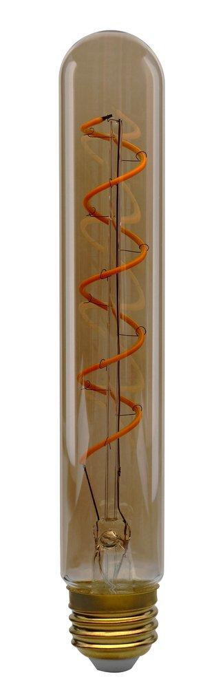 SATCO Transparent Amber B10 LED Bulb Medium E-26 Base 2000 Kelvin 360&deg; Dimmable 