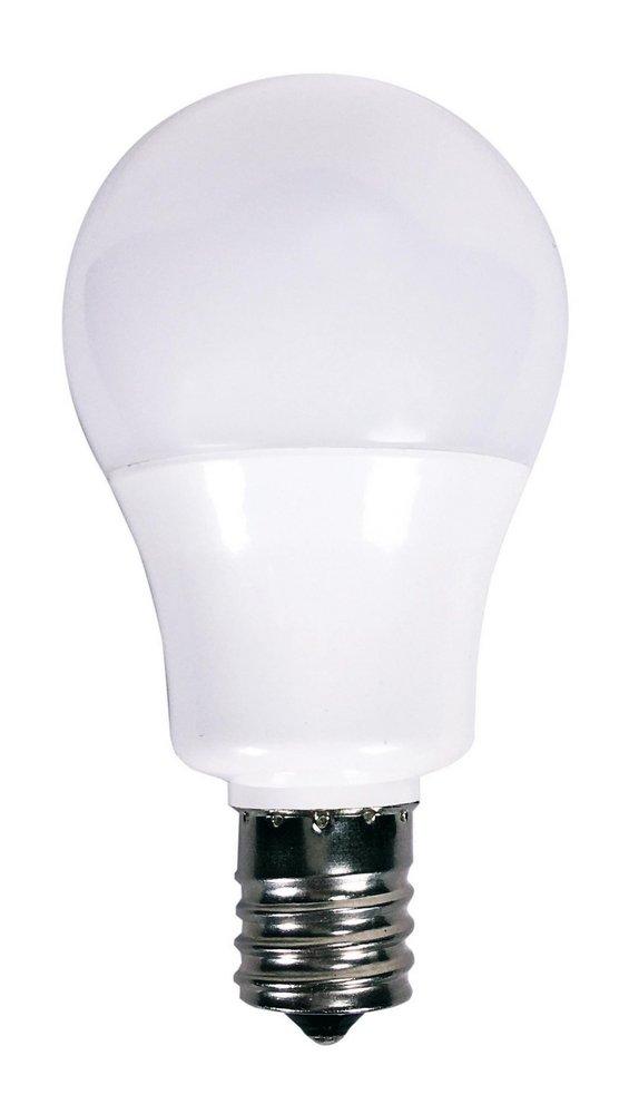SATCO Natural Light A15 LED Bulb Intermediate E-17 Base 5000 Kelvin 230 Degree Dimmable 120V 