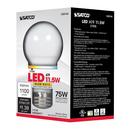 SATCO Soft White A19 LED Bulb Medium E-26 Base 3000 Kelvin 220&deg; 