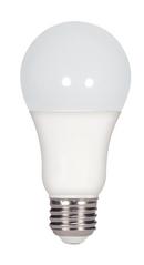 SATCO Soft White A19 LED Bulb Medium E-26 Base 3000 Kelvin 220° Dimmable 