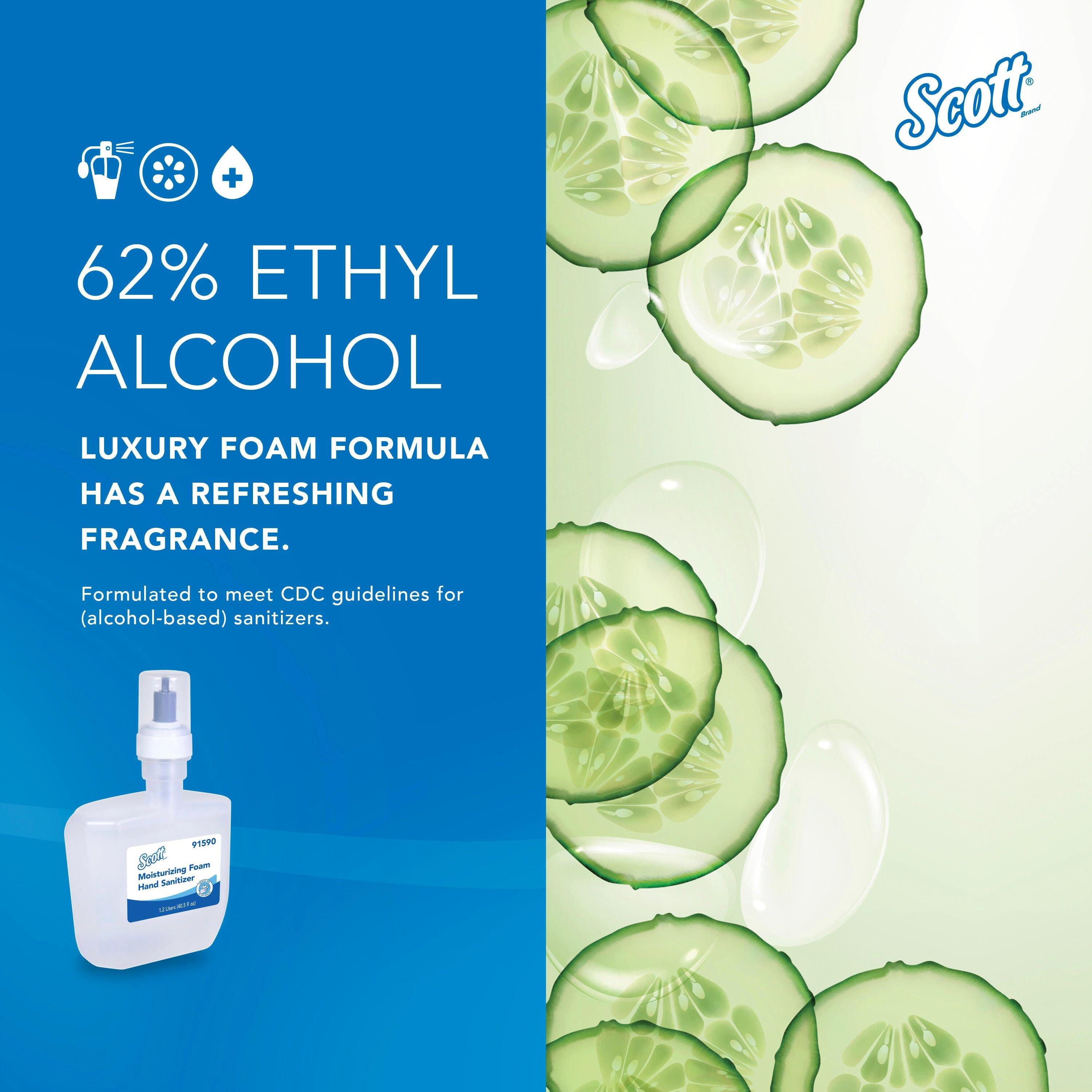 Scott&reg; Clear Moisturizing Foam Hand Sanitizer 