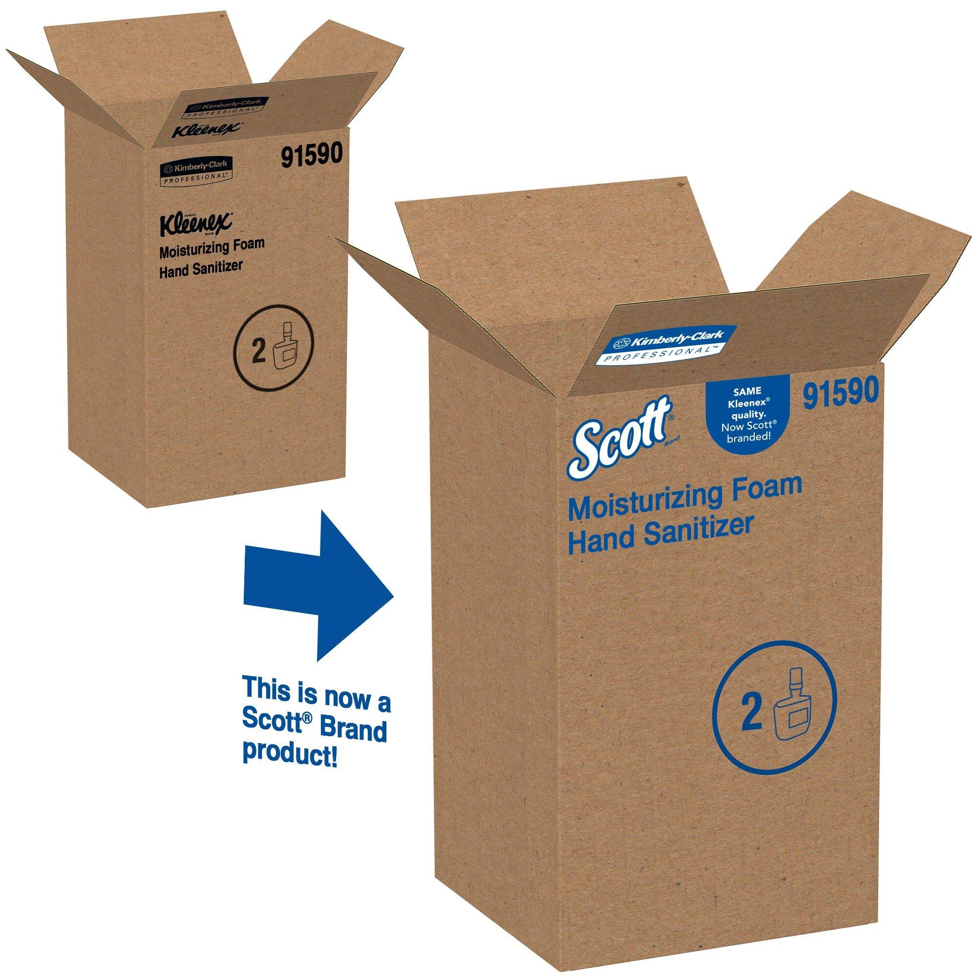 Scott&reg; Clear Moisturizing Foam Hand Sanitizer 