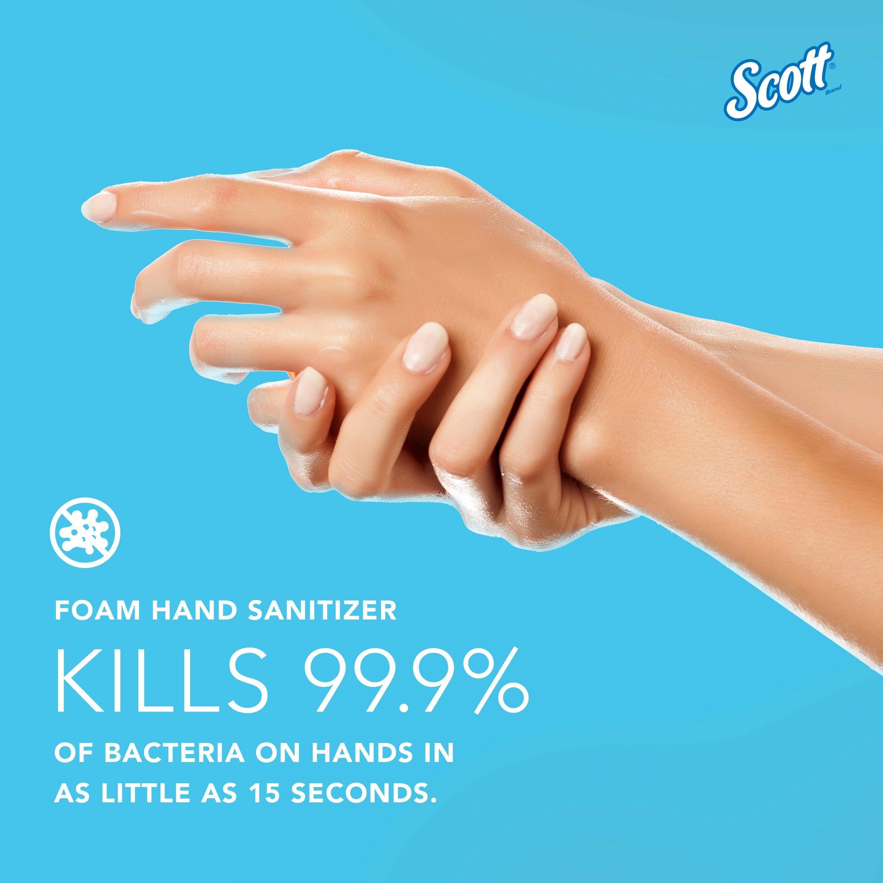 Scott&reg; Clear Moisturizing Foam Hand Sanitizer 