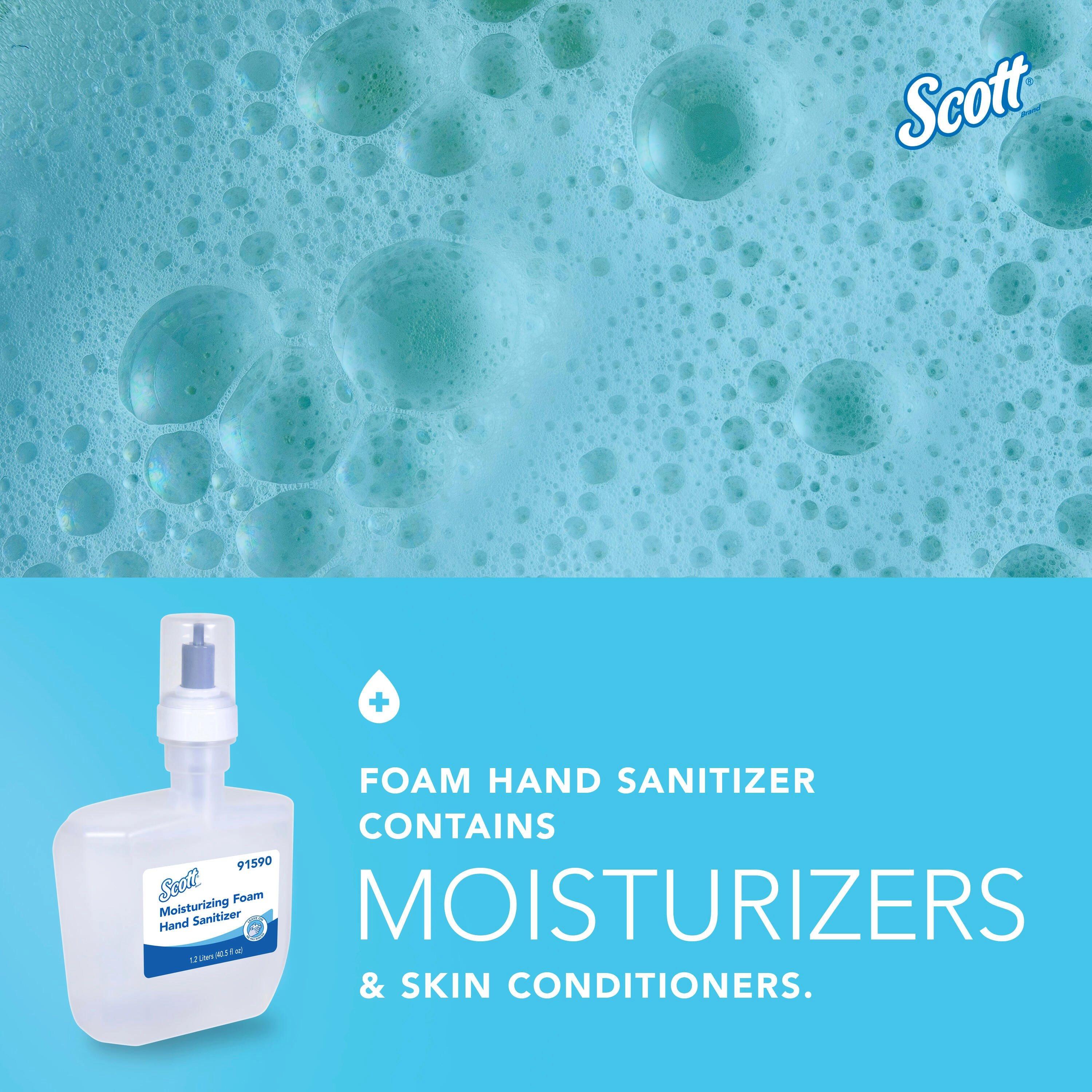 Scott&reg; Clear Moisturizing Foam Hand Sanitizer 