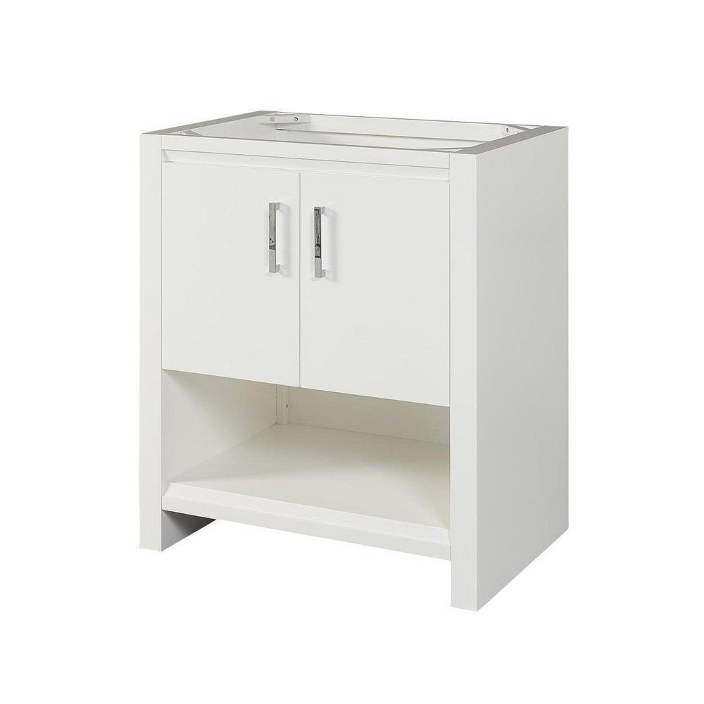 Fairmont Designs Glossy White 30 in. Floor Mount Vanity 