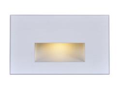 5W 1-Light LED Horizontal Step Light in White
