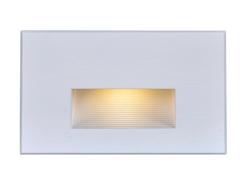 5W 1-Light LED Horizontal Step Light in White