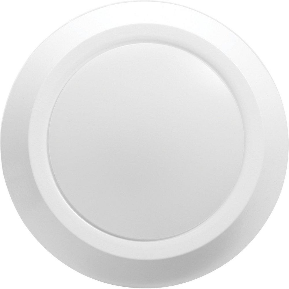NUVO White 7-9/100 in. 10.5W 1-Light LED Flush Mount Ceiling Fixture 