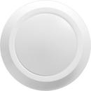 NUVO White 7-9/100 in. 10.5W 1-Light LED Flush Mount Ceiling Fixture 