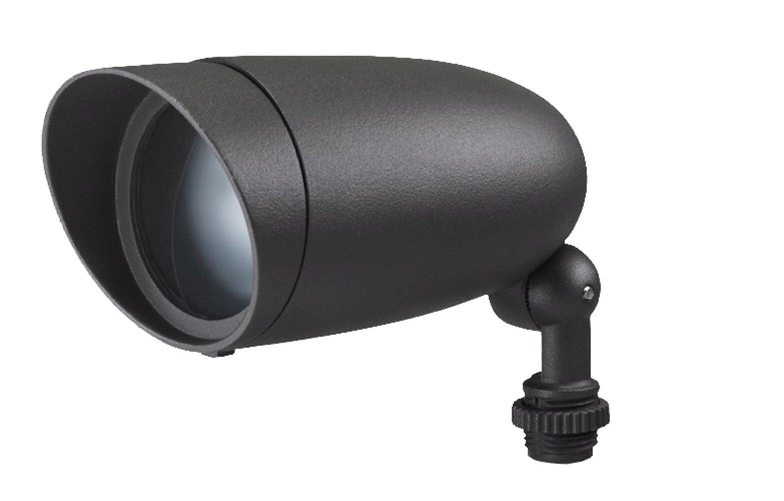 NUVO Dark Grey 6W LED 1-Light Landscape Flood Fixture 