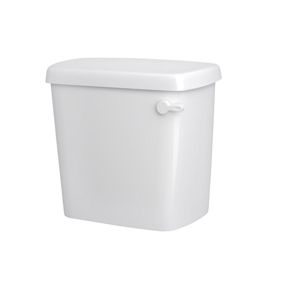 PROFLO&reg; White 0.8 gpf Two Piece Toilet Tank 