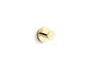 Robe Hook in Unlacquered Brass