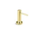 16 oz. 1-Soap Dispenser in Unlacquered Brass