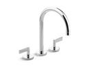 Non-Diverter Tub Spout in Unlacquered Brass