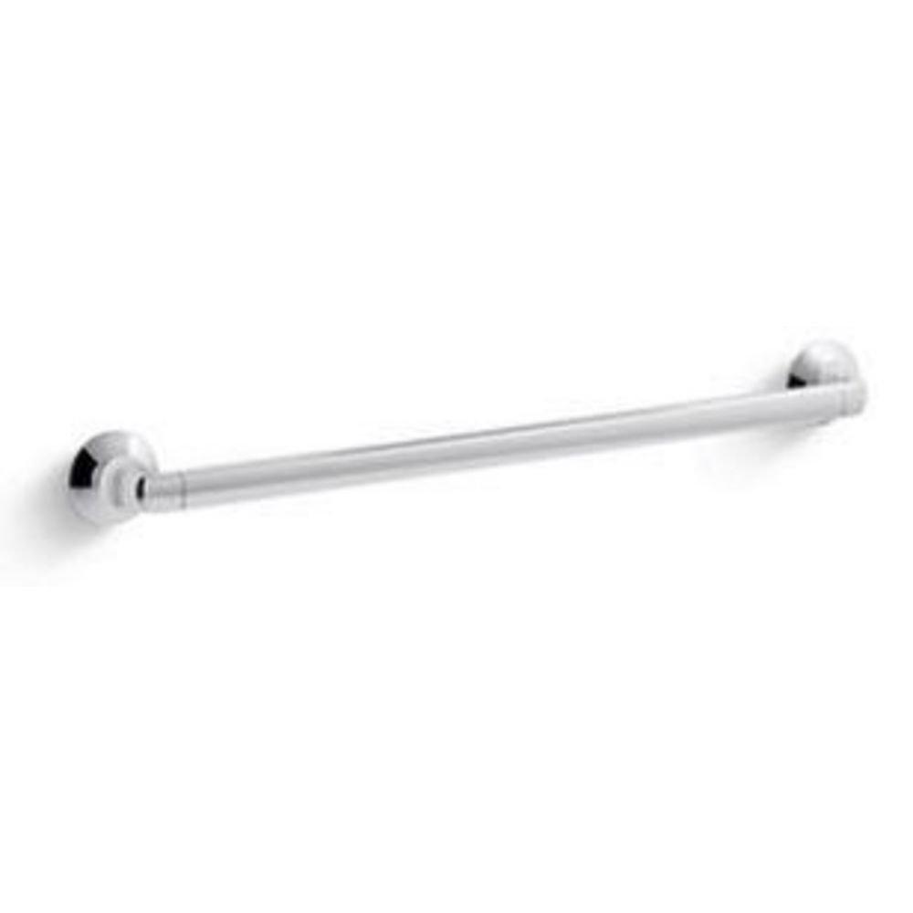 Transitional Shower Door Handle and Towel Bar 