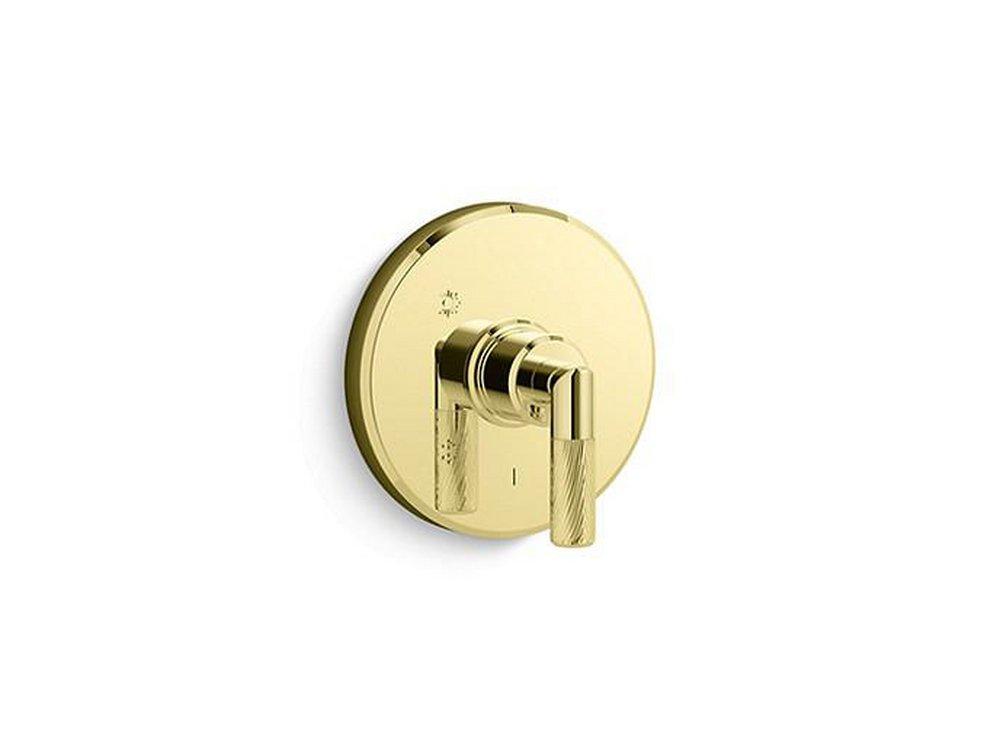 Kallista Unlacquered Brass Single Handle Pressure Balancing Valve Trim 