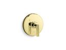 Kallista Unlacquered Brass Single Handle Pressure Balancing Valve Trim 