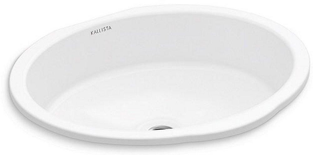 Kallista Stucco White Undermount Basin 