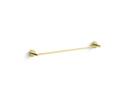 24 in. Towel Bar in Unlacquered Brass