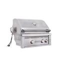 30 in. 60000 BTU 3-Burner Propane Built-in Grill 