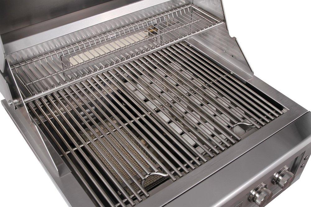 Edgestar Stainless Steel 30 in. 60000 BTU 3-Burner Propane Built-in Grill 