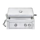 30 in. 60000 BTU 3-Burner Propane Built-in Grill 