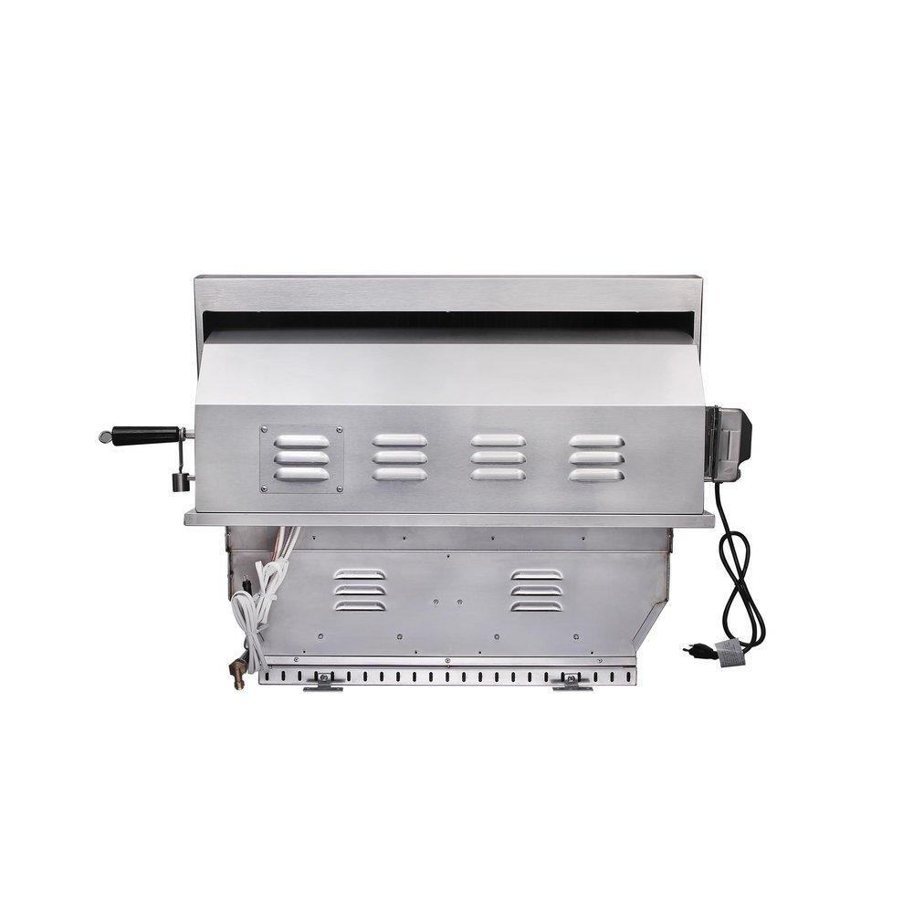 Edgestar Stainless Steel 30 in. 60000 BTU 3-Burner Propane Built-in Grill 
