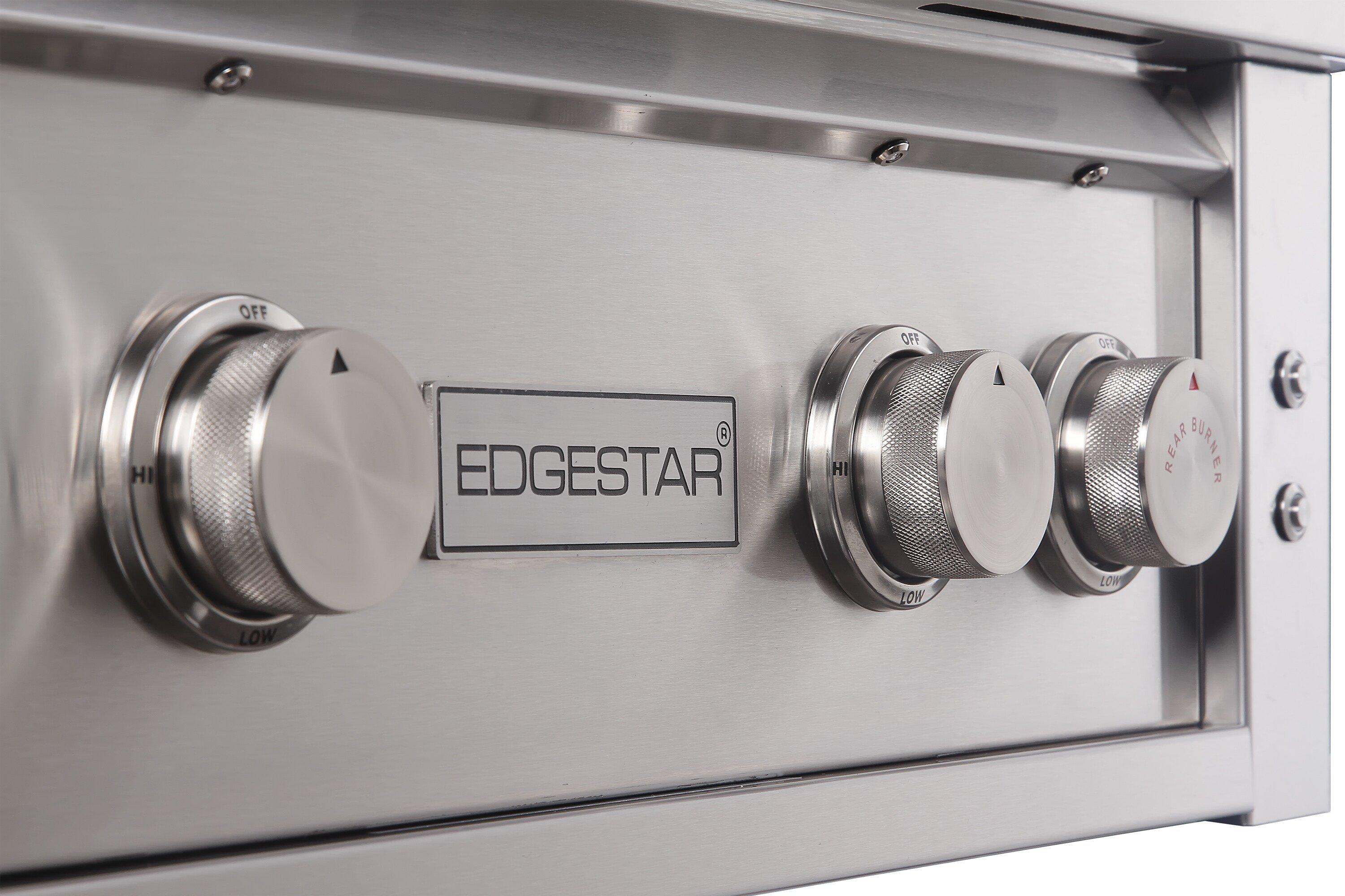 30 in. 60000 BTU 3-Burner Propane Built-in Grill 