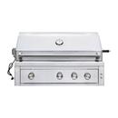 Edgestar Stainless Steel 42 in. 4-Burner Built-in Grill in Stainless Steel 