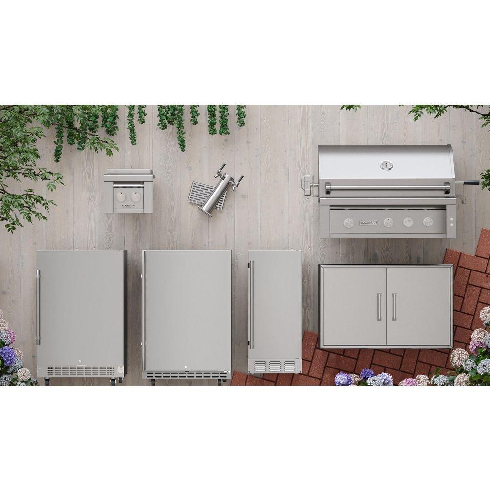 Edgestar Stainless Steel Burner in Stainless Steel 