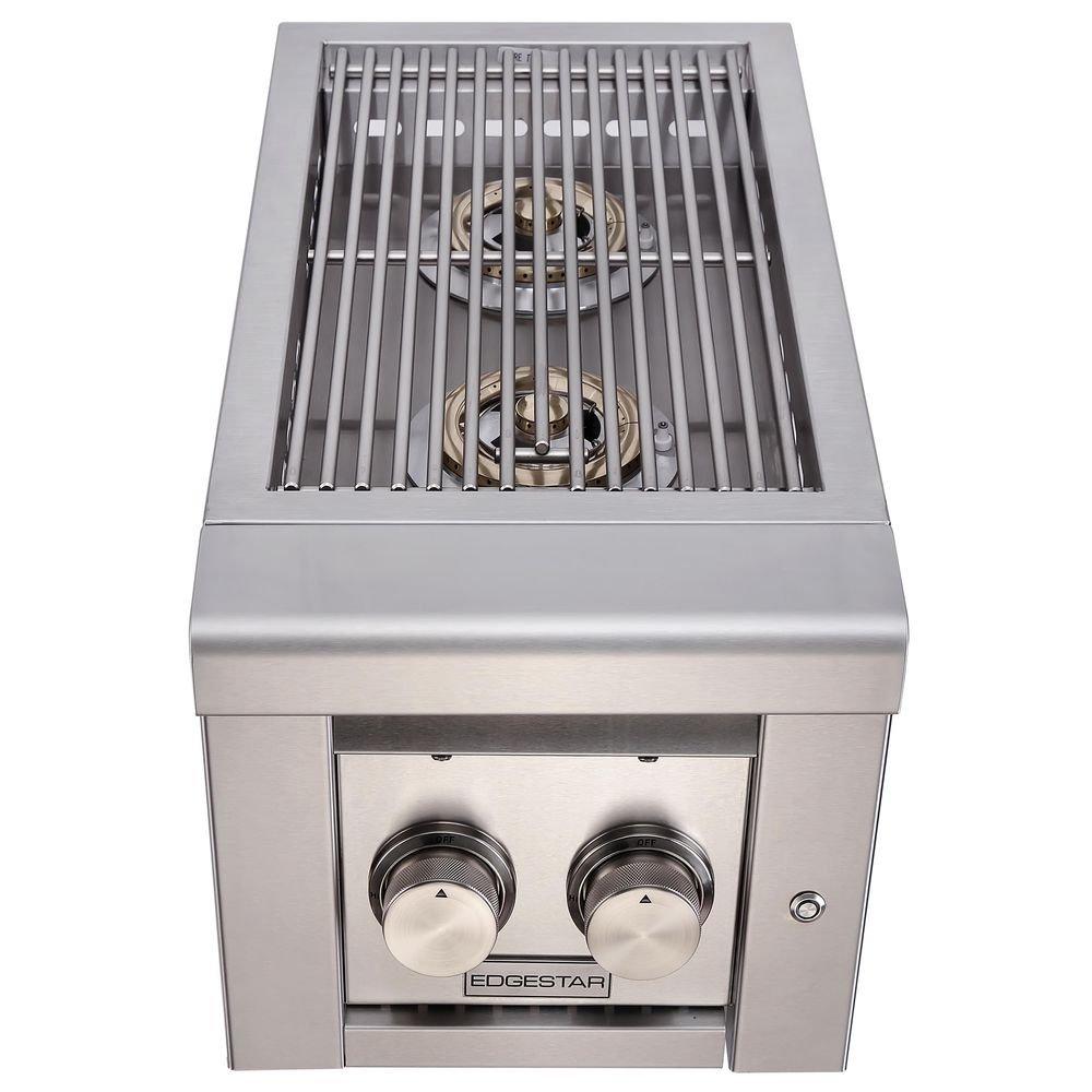 Edgestar Stainless Steel Burner in Stainless Steel 