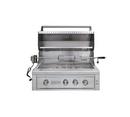 Edgestar Stainless Steel 36 in. 4-Burner Built-in Grill in Stainless Steel 