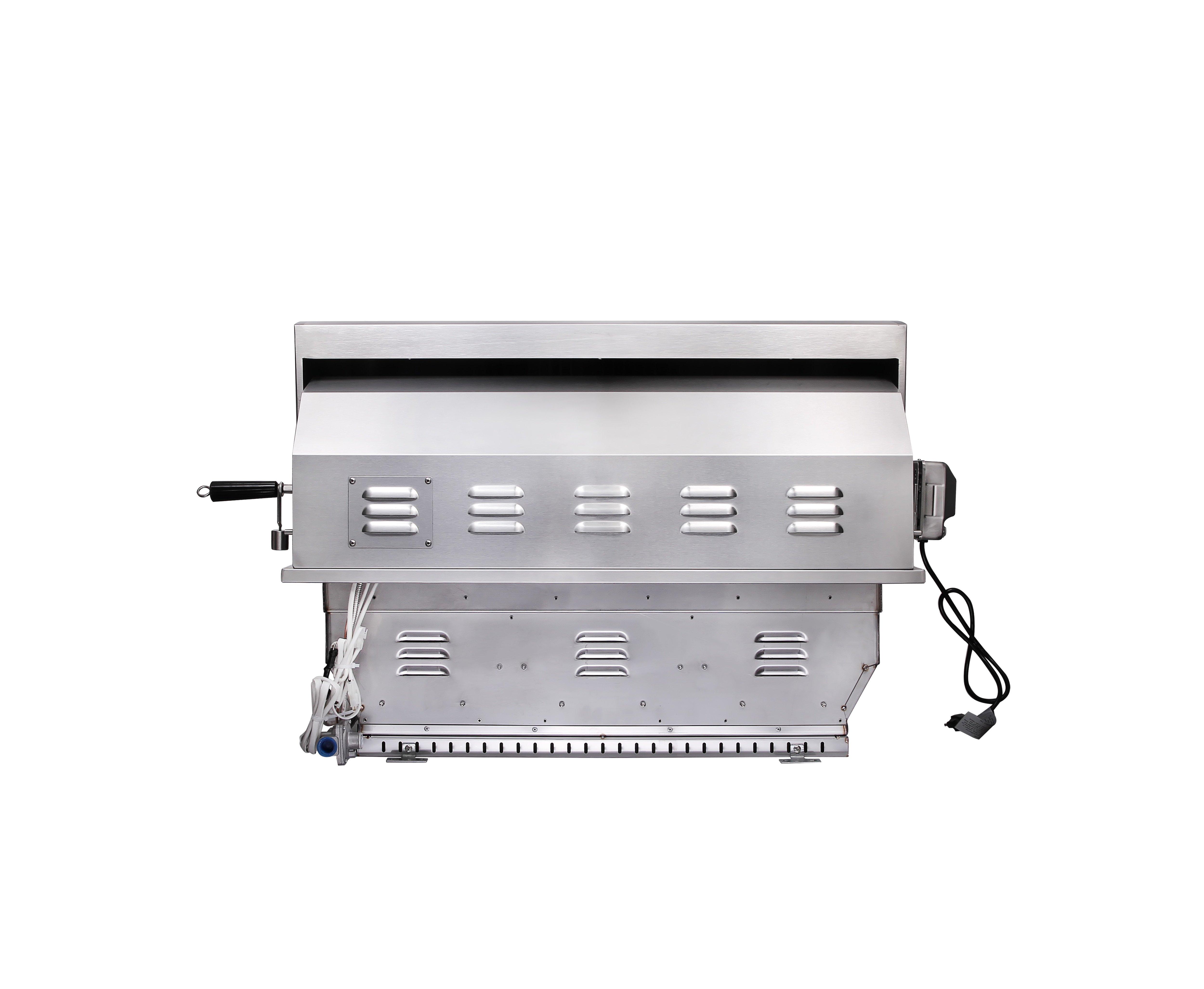 Edgestar Stainless Steel 36 in. 4-Burner Built-in Grill in Stainless Steel 